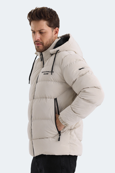 Slazenger Ανδρικό μπεζ παλτό & καμπαρντίνα HEINER