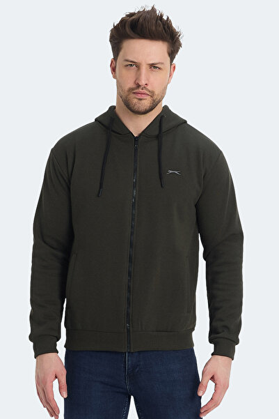 Slazenger KOZZAX IN Erkek Haki Sweatshirt