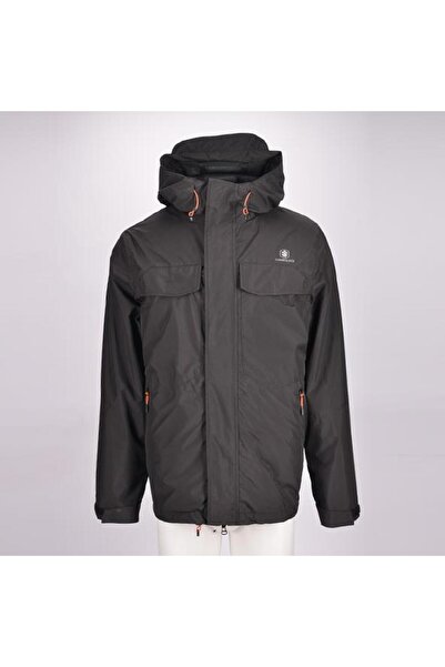 lumberjack PRIME 3PR ΜΑΥΡΟ ΑΔΡΟΦΟΡΟ ΑΝΕΜΟΣ ΠΑΛΤΟ + ΓΙΛΕΚΟ ΔΙΠΛΟ ΚΟΣΤΟΥΜΙ ΑΝΔΡΙΚΟ ΠΑΛΤΟ