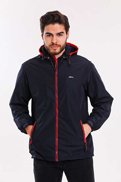 Slazenger OFANS Erkek Lacivert Yağmurluk
