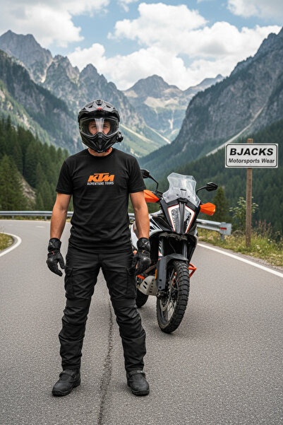 BJACKS Motorsports Wear Tricou KTM Adventure Premium - Exclusiv pentru pasionații KTM