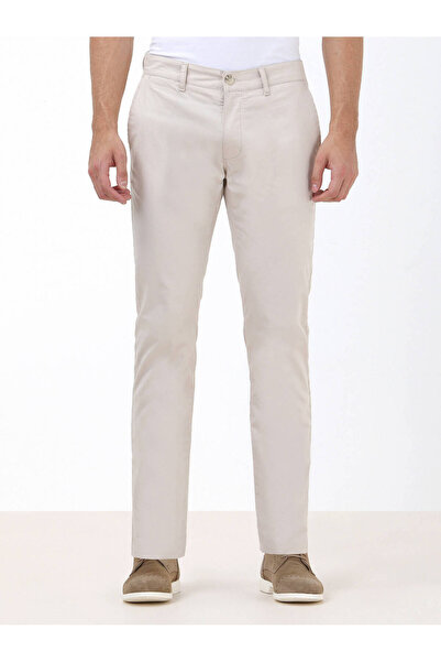 Kip Casual Slim Fit Cotton Blend - Straight Woven Trousers