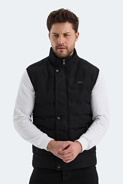 Slazenger Μαύρο ανδρικό γιλέκο Zula