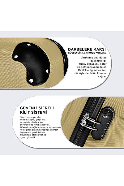 ANTHONY JACKSON Ultra Hafif ABS Valiz TRION