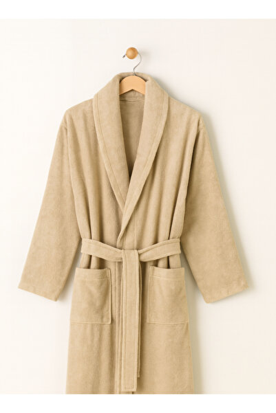 INREST رداء حمام فندق INREST 100% قطن قطعة واحدة مقاس M