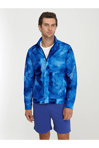 Kip Saks Regular Fit Stand Collar Casual Woven Παλτό