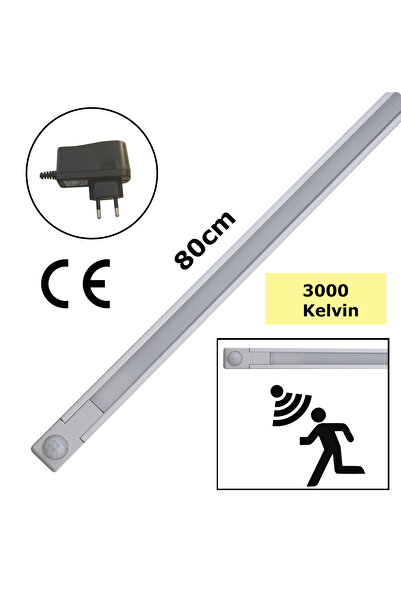 Smartline Dahili Hareket Sensörlü (pır) Slim Led Bar (50cm - 80cm - 100cm / 3...