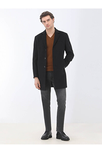 Kip Πλεκτό πουλόβερ με γιακά πόλο κανέλας