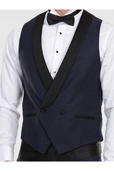 Kip Saks Fitted Fit Shawl Collar Classic Vest