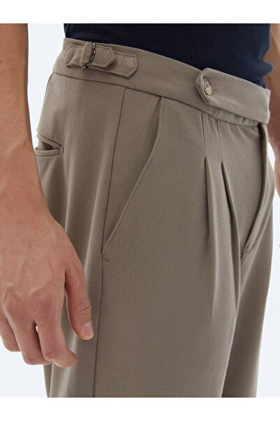 Kip Vizon Dokuma Carrot Fit Casual Pantolon