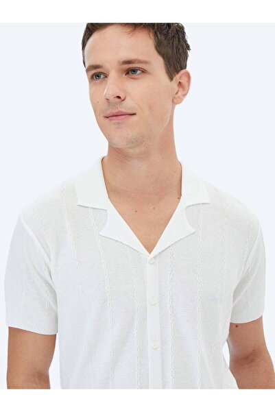 Kip Ekru Regular Fit Casual Gömlek