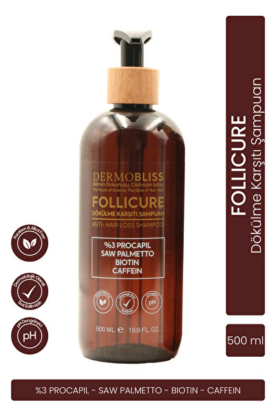 Dermobliss FOLLICURE DÖKÜLME KARŞITI ŞAMPUAN 500 ML