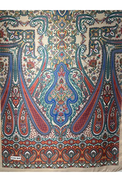 49eyşanipek Anatolian Motifs | Ethnic-Patterned Cotton Shawl