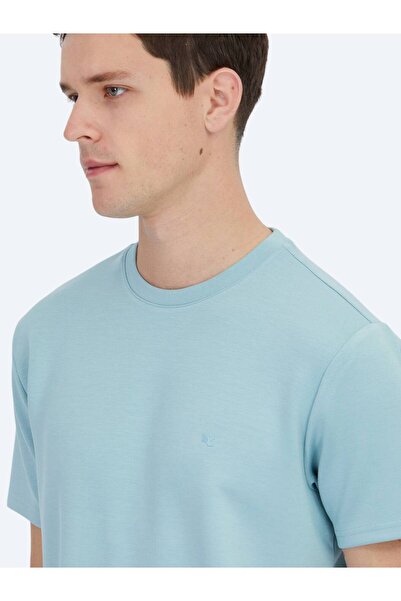 Kip Mint Plain Crew Neck T-Shirt