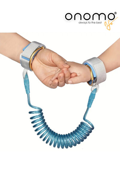 Onomo Life Çocuk Bebek Kaybolma Önleyici Yürüyüş Emniyet Kemeri Anne Bileklik...