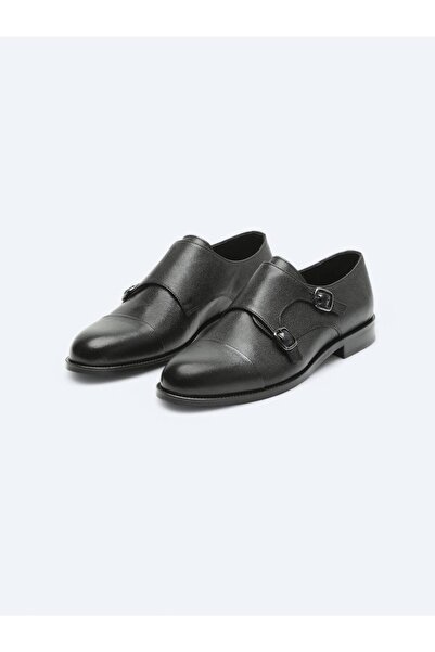 ABDURRAKİP ÇETİN SİİRT YÖRESEL ÜRÜNLER Black Leather Classic Shoes