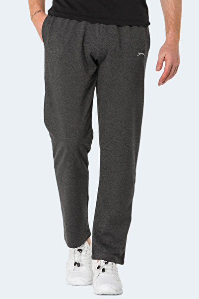 Slazenger OTEKS IN Büyük Beden Erkek Koyu Gri Eşofman Altı