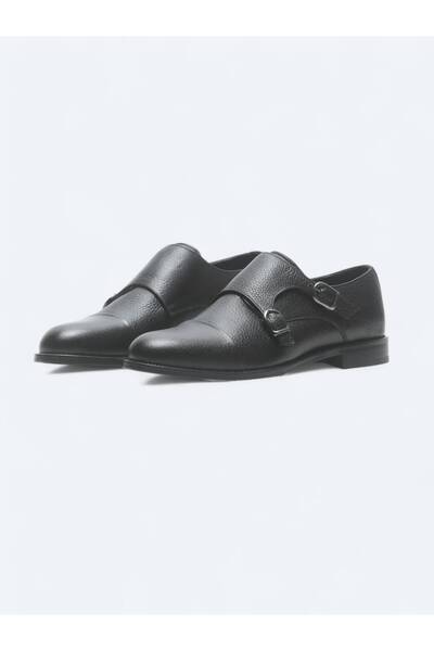 ABDURRAKİP ÇETİN SİİRT YÖRESEL ÜRÜNLER Black Leather Classic Shoes