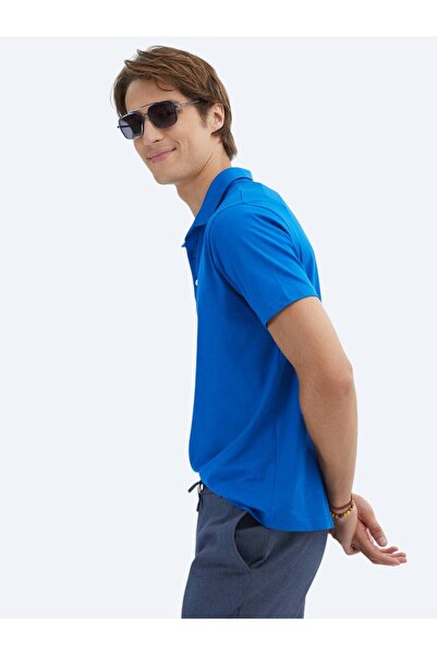 Kip Сакс Плоский Поло Комір 100% Бавовна Футболка