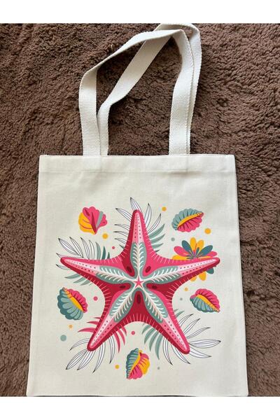 ünsal tekstil Baskılı Kanvas Çanta