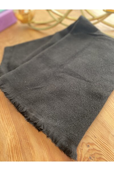 Bohemian Women's Black Checkered Soft Textured Scarf Shawl