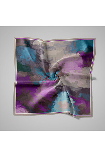 PİRAMİT Natural Patterned Scarf