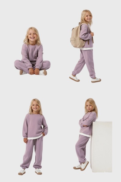 lorio kids Unisex Kids and Baby Sweatshirt Set - Nursery Tracksuit