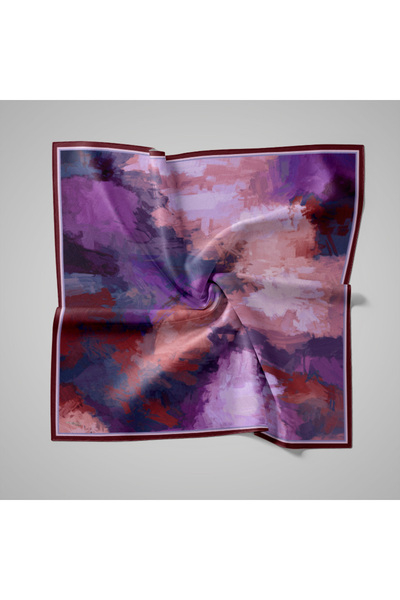 PİRAMİT Natural Patterned Scarf