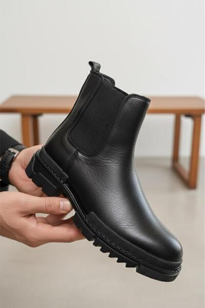 Oksit F111 Soğuk Geçirmez Chelsea Özel Taban Erkek Kışlık Bot