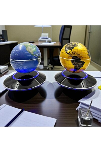Sense Led Işıklı Manyetik Dönen Dünya