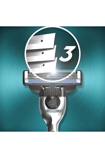 Gillette Mach-3 Razor - Set de 2 capete