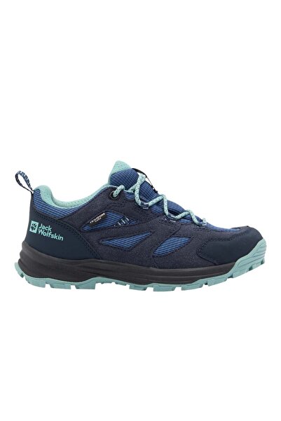 Jack Wolfskin Vojo Tour Texapore Low K Unisex Çocuk Mavi Outdoor Ayakkabı UNISEX