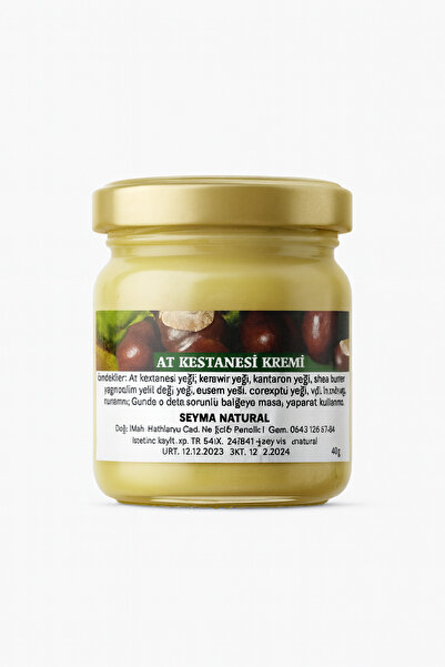 Şeyma natural At kestanesi kremi 40 gr