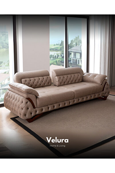 Velura Home & Living Tulia Üçlü Koltuk & Kanepe (3'lü)