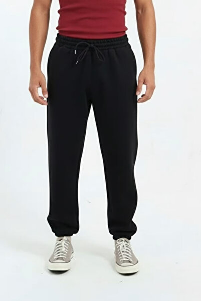 OXVİN Fleece Elastic Sweatpants - Μαλακό πουφ με 3 κλωστές (αρχική εφαρμογή)