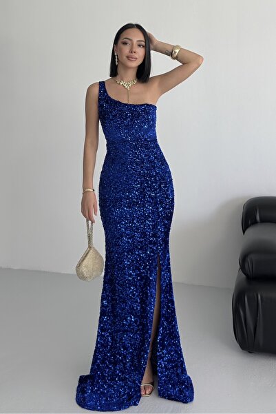 ALFUDO Moda Collection Trend Velvet Sequin Dress Saks