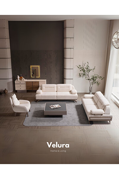 Velura Home & Living Alya Koltuk Takımı & Oturma Grubu - (3+3+1)