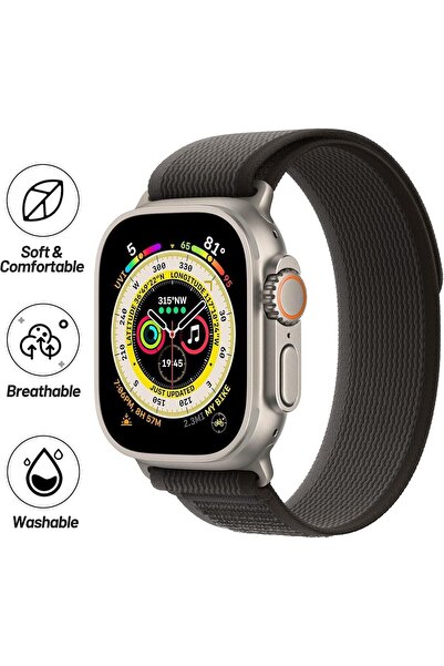 O Ozone ساعة Apple Watch Ultra مقاس 49 مم / 45 مم / 44 مم / 42 مم | سوار Trai...