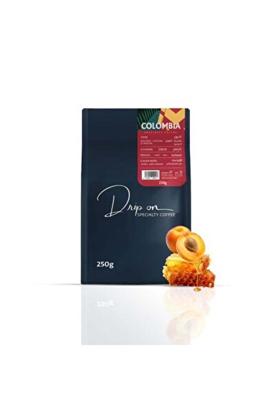 Drip on coffee حبوب القهوة الكولومبية المتخصصة 250 جرام - هاسيندا كافتيرا لا براديرا