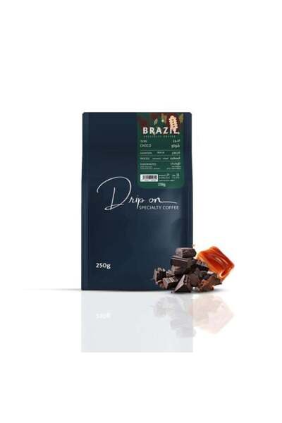 Drip on coffee حبوب قهوة برازيلية مميزة | شوكولاتة لاهوائية ٢٥٠ غرام