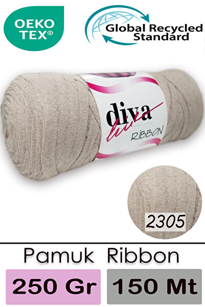 Diva İplik Diva Ribbon 2305 Bej