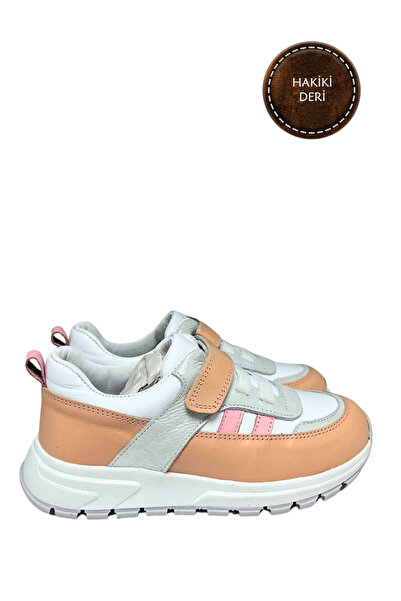 şenler bebe world kids Girl's Shoes Genuine Leather Orthopedic Sole