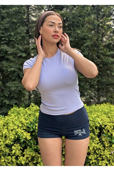 Maison La Femme Γυναικείο μπλουζάκι που εφαρμόζεται στο σώμα