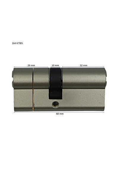 KALE 164/ktbs نظام مصيدة الأسطوانة، مقاس 68 مم، ساتان