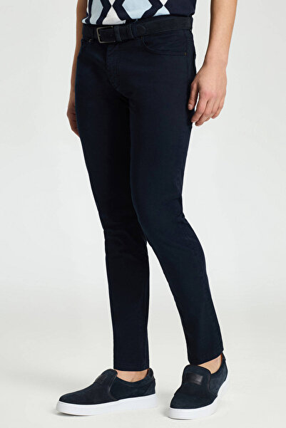 Hemington Slim Fit 5 Cep Lacivert Chino Pantolon