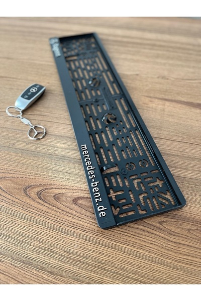 MERCEDES -benz 1 Adet Almanya Bayi-servis Plakalık(SINIRLI SAYIDA)