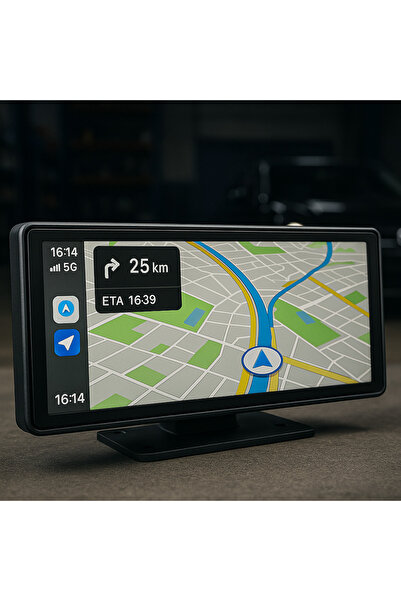 TEHNOSHOP Navigatie auto ecran 10.26in, CarPlay, Android Auto, touch