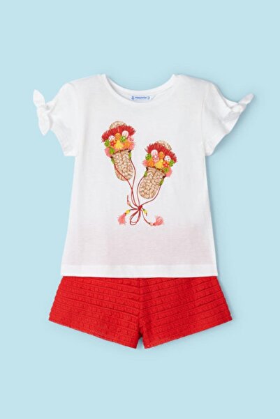 MAYORAL Girl's 3-7 Years Old Shorts Set 3266