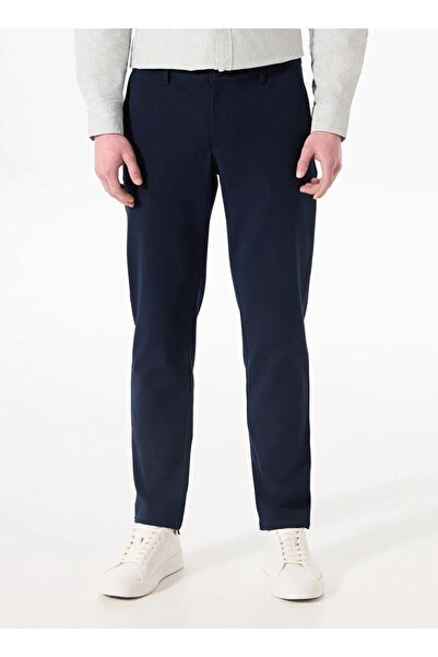 GMG FIRENZE Gmg Fırenze Standart Bel Normal Paça Slim Fit Lacivert Erkek Pantolon GU24MSS01012