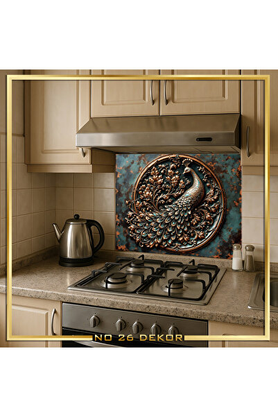 no26dekor Tempered Glass Kitchen Counter Top